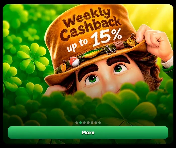 Patrick Spins Casino Home banner